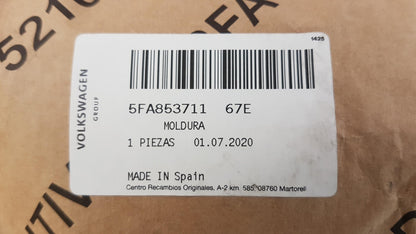 Original OE Volkswagen Stoßstangen Zierleiste 5FA85371167E