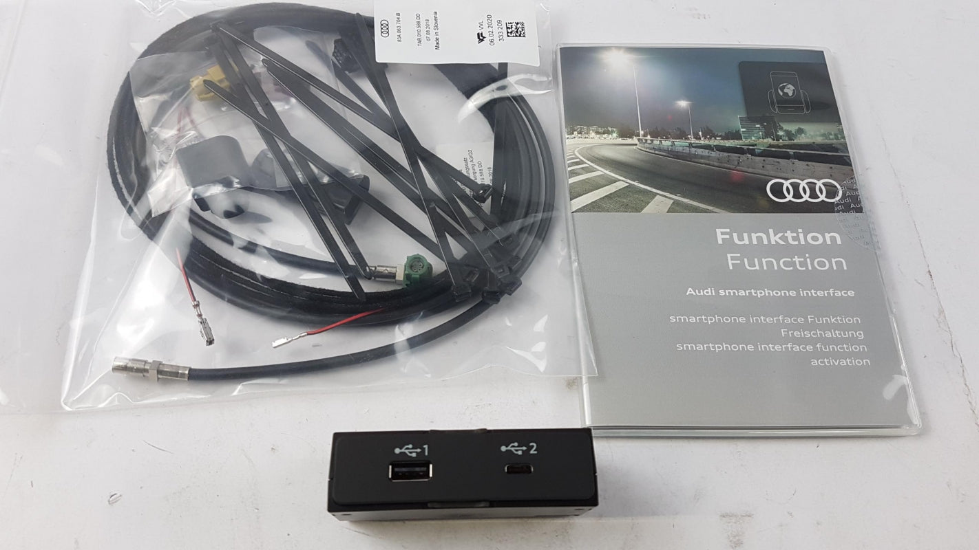 Original AUDI A1 activation / retrofitting smartphone interface 82A051472 