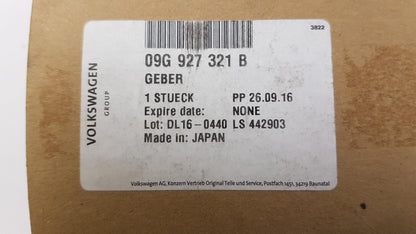 Original OE Volkswagen Sensor Geschwindigkeit/Drehzahl 09G927321B