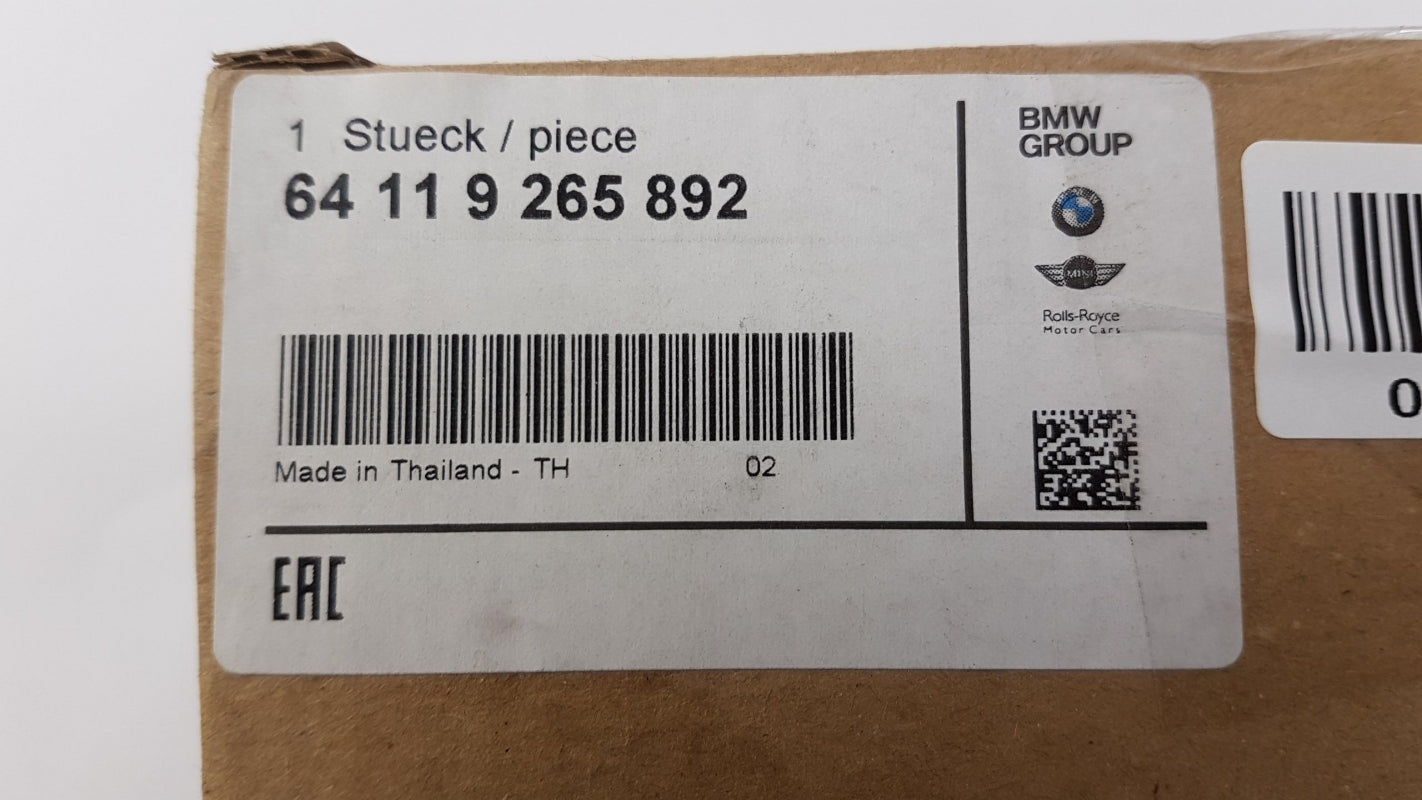 Original OE BMW Heizungsgebläse Widerstand 64119265892