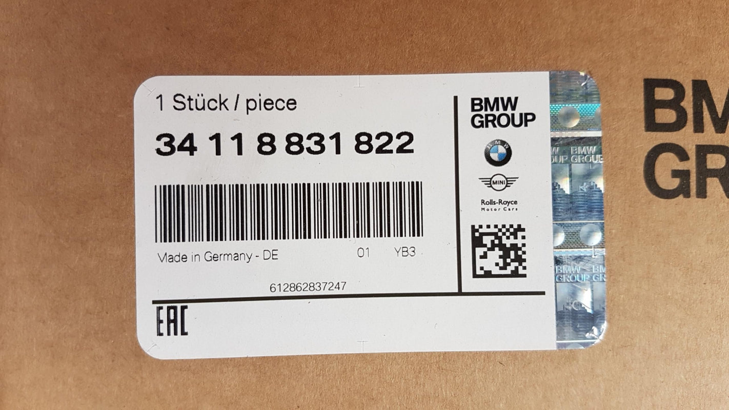 Original OE BMW Bremsscheibe (1 Stück) 34118831822