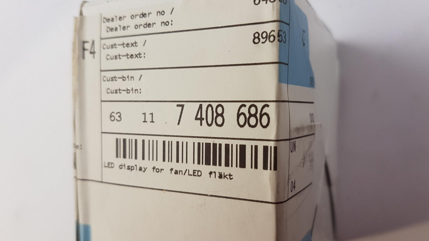 Original BMW 5er F90 G30 G31 6er G32 7er G11 G12 LED Lüfter 63117408686