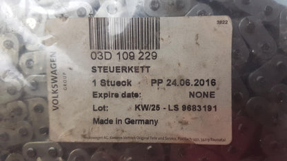 Original OE Volkswagen Steuerkette 03D109229