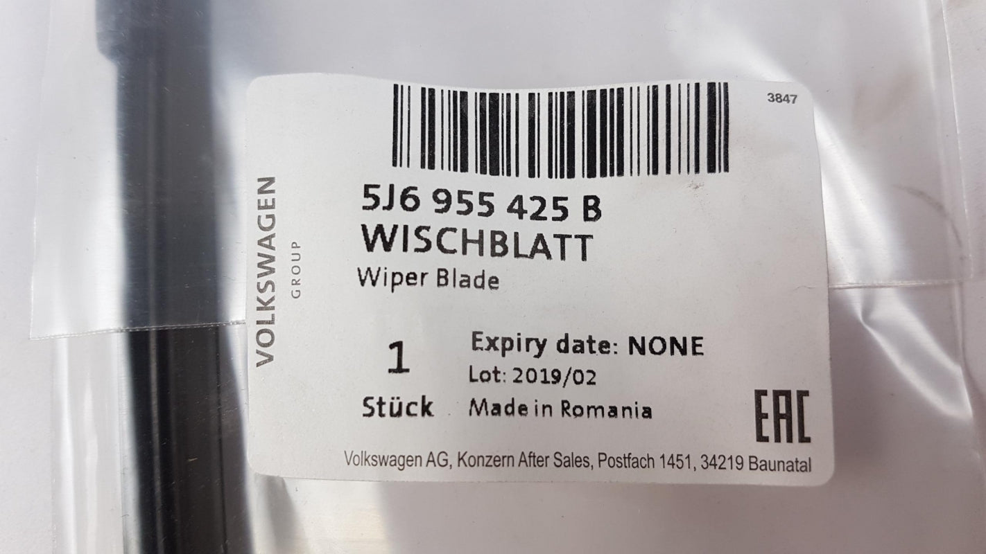 Original OE Volkswagen Wischerblatt (1st) 5J6955425B