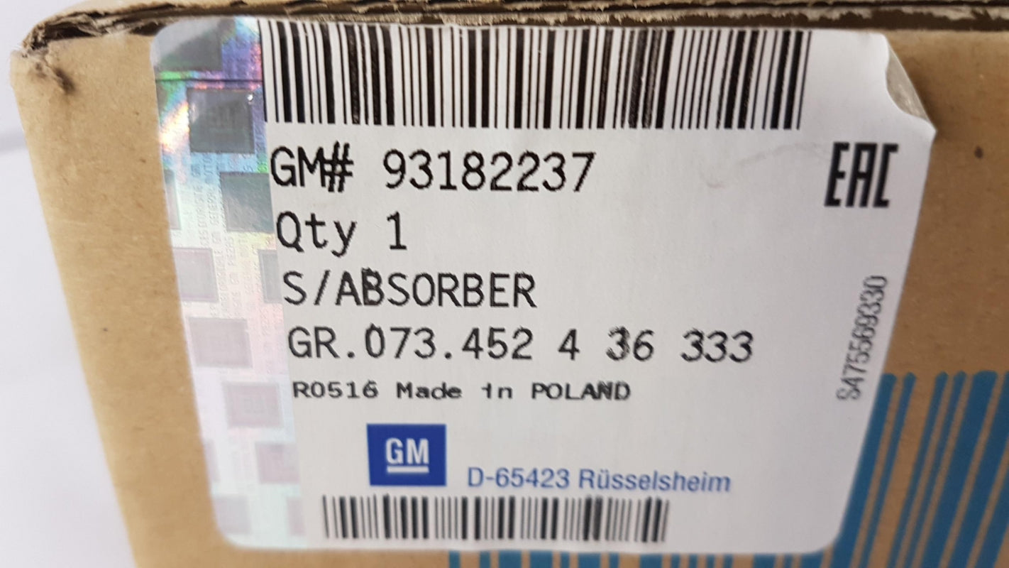 Original OE OPEL Stoßdämpfer 93182237