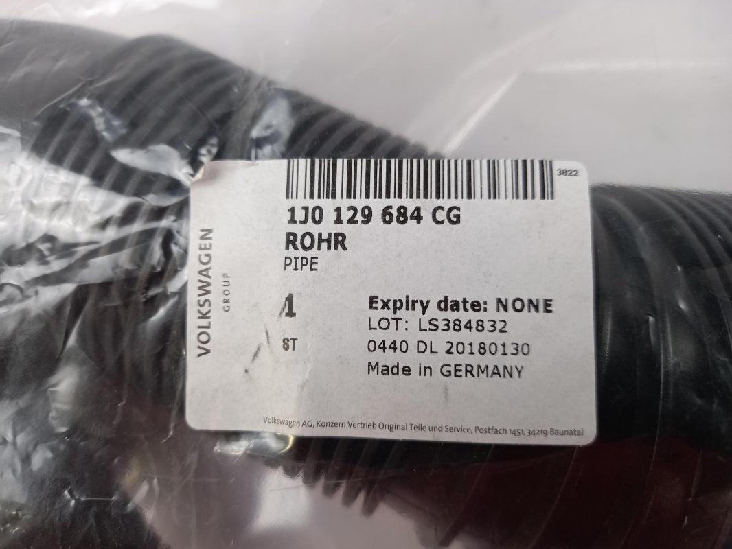 Original OE Volkswagen Luftfilter Ansaugschlauch 1J0129684CG