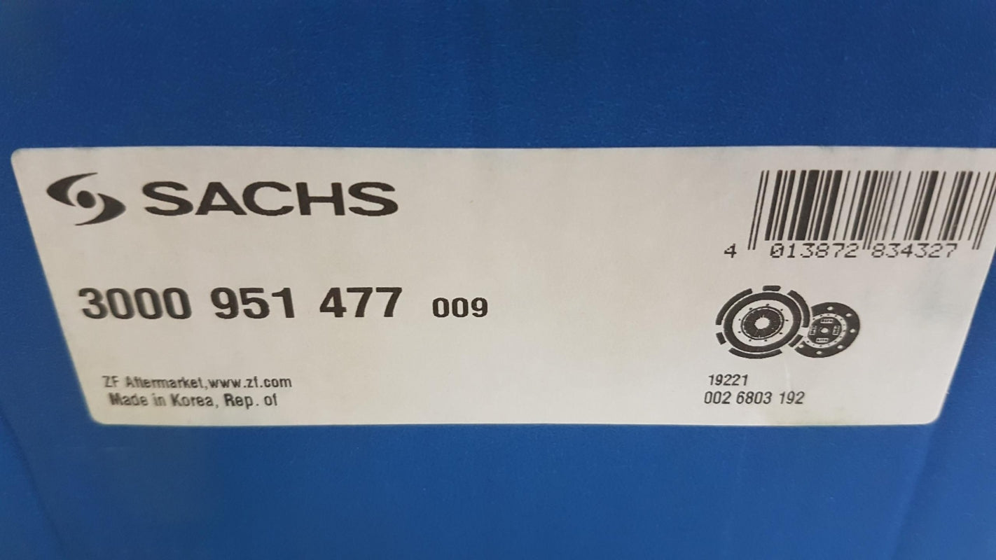SACHS Kupplungssatz 3000951477