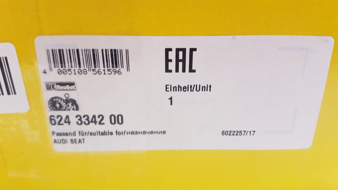 LUK Kupplungssatz 624334200