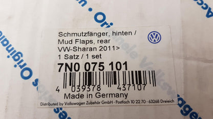 Original OE Volkswagen Schmutzfänger 7N0075101