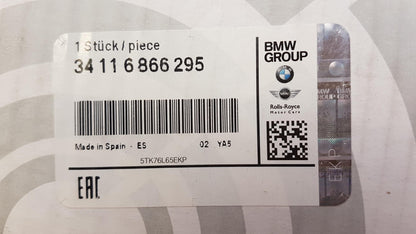 Original OE BMW Bremsscheibe (1 Stück) 34116866295