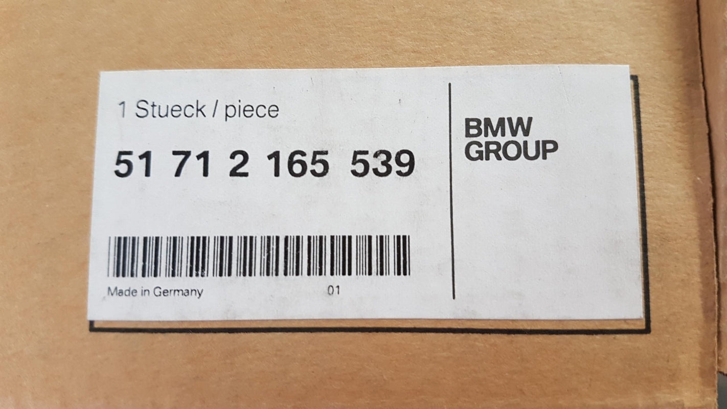 Original BMW M Performance 5er F10 F11 Frontziergitter Schwarz links 51712165539