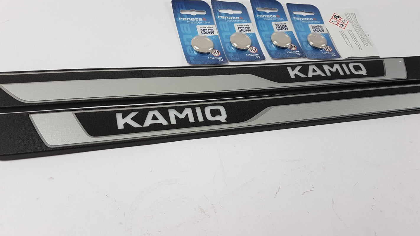 Original SKODA Kamiq '20-'21 Scala '19-'21 Einstiegsleisten Satz 2st. 658071300
