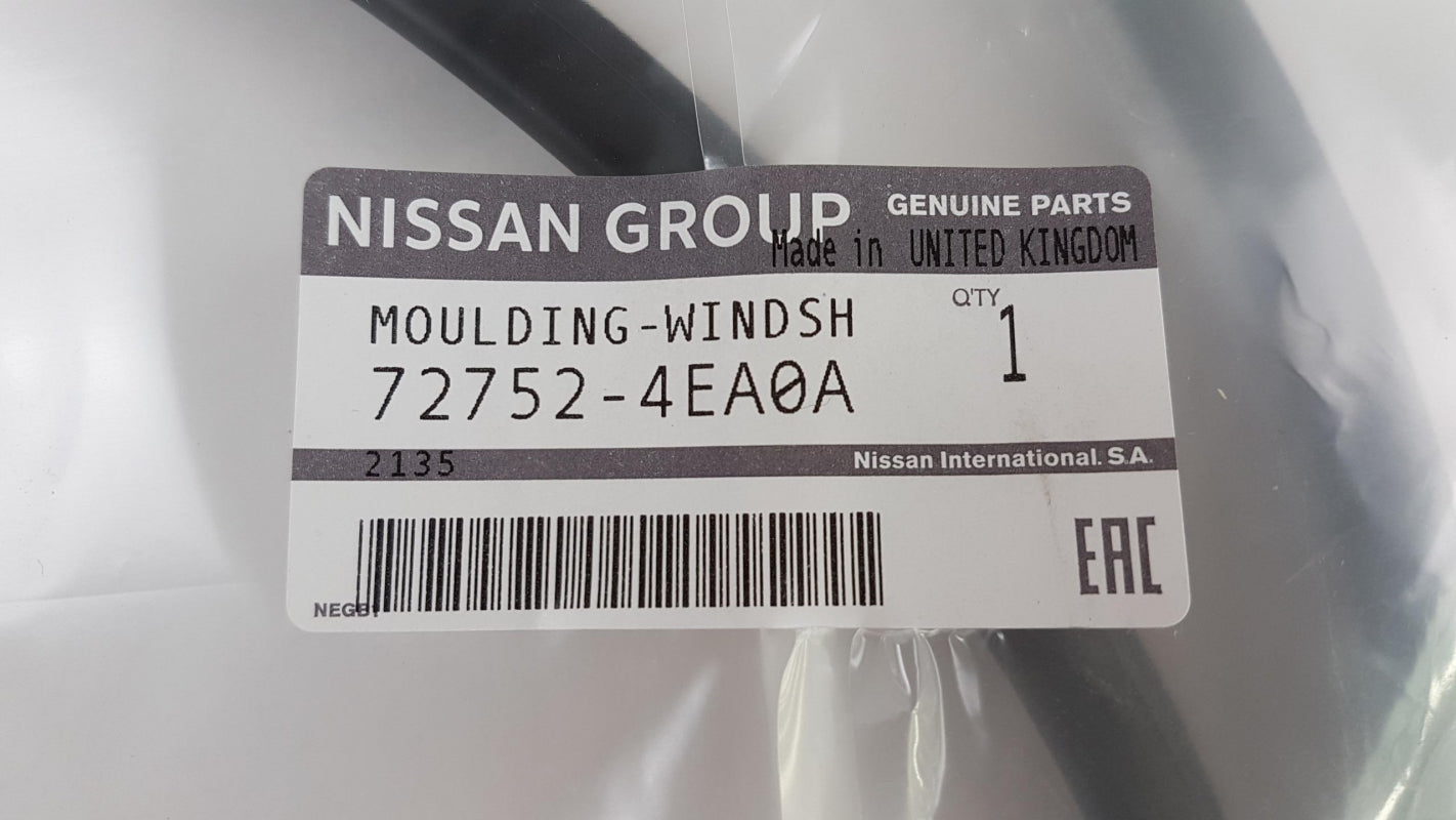 Original OE NISSAN Windscheibe Dichtung 727524EA0A