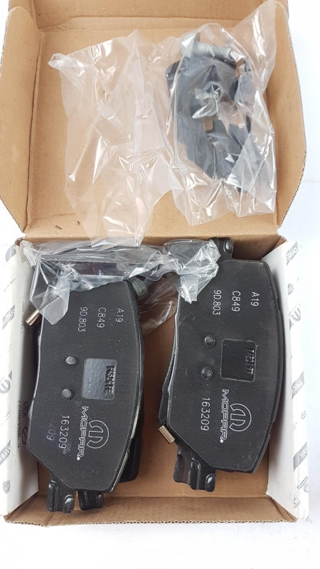 Original FIAT 500X JEEP Renegade 2018 > Brake pads front 77368344 
