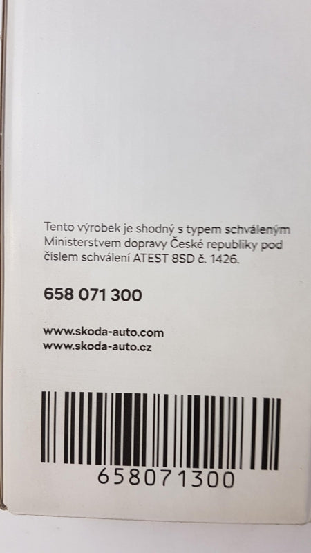 Original SKODA Kamiq '20-'21 Scala '19-'21 Einstiegsleisten Satz 2st. 658071300