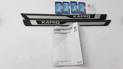 Original SKODA Kamiq '20-'21 Scala '19-'21 Einstiegsleisten Satz 2st. 658071300