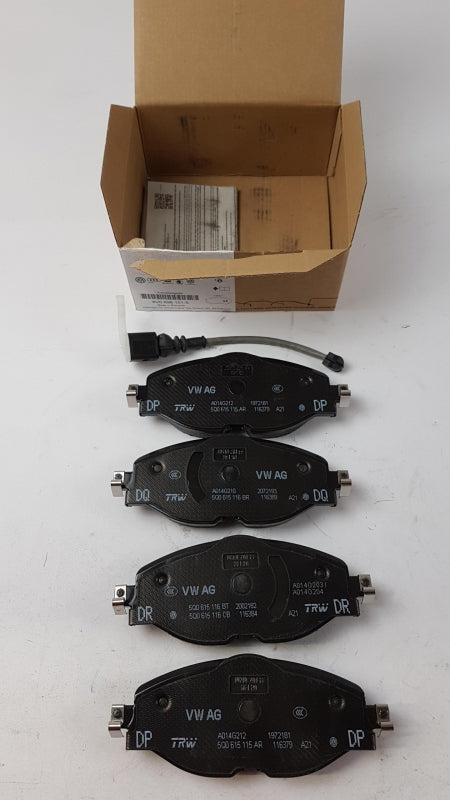 Original AUDI Q2 SEAT Ateca VW T-Roc Bremsbeläge vorne 8V0698151S