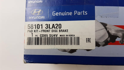 Original HYUNDAI Grandeur IV '06-'11 Bremsbeläge Bremsklötze vorne 581013LA20