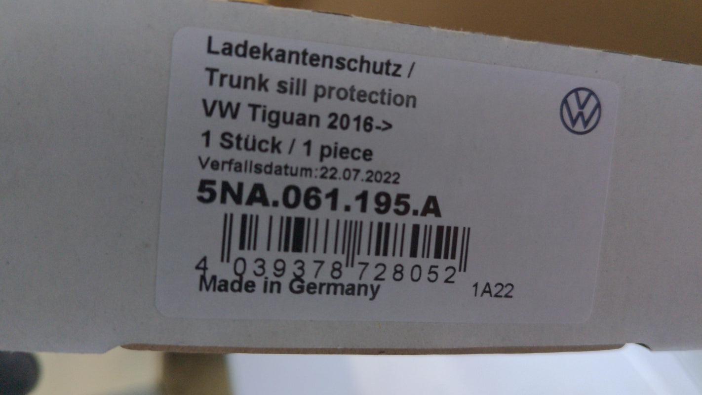 Original VOLKSWAGEN Tiguan II (AD,BW) Ladekantenschutz 5NA061195A