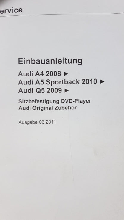 Original AUDI Q5 (8R) Nachrüstsatz für Sitzvorbereitung 8R0051700A