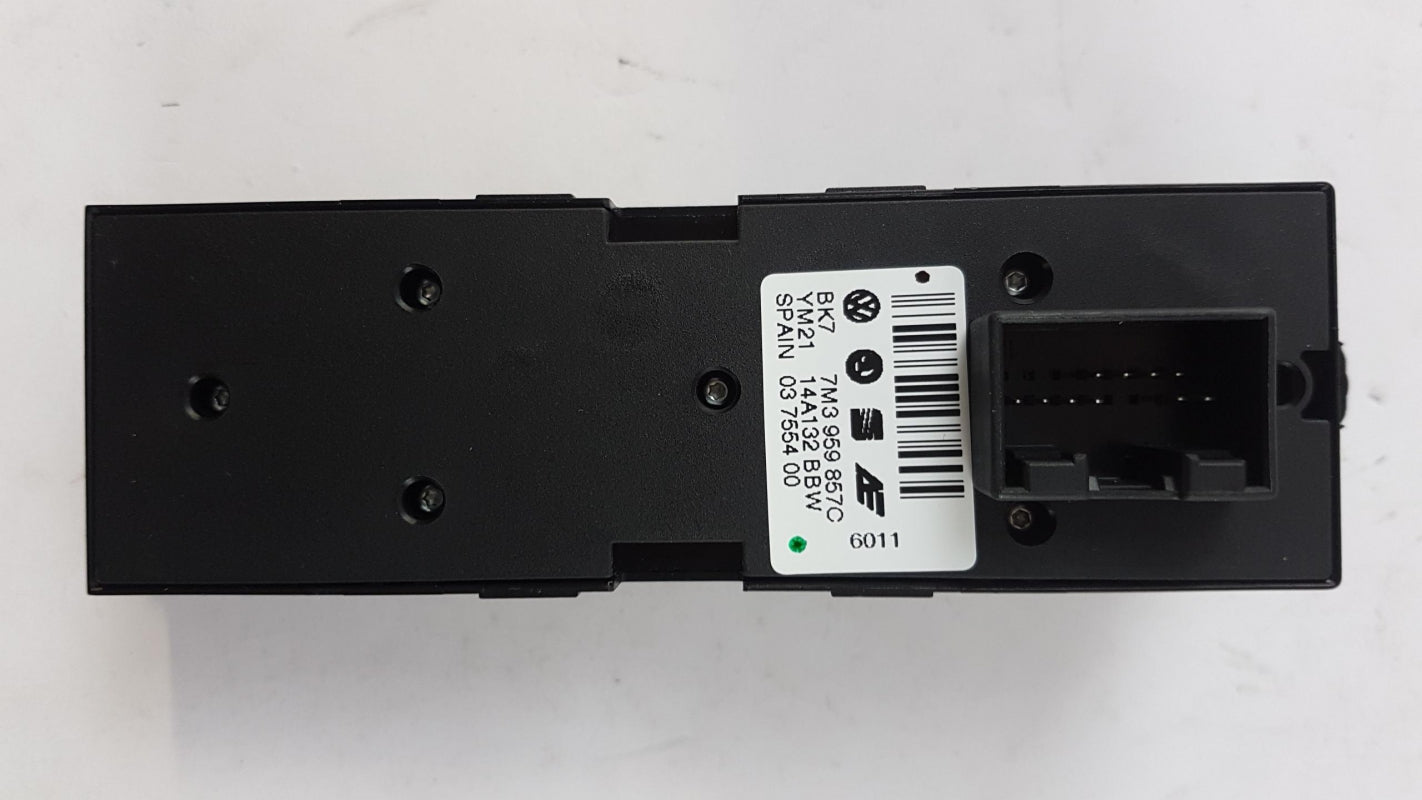 Original OE Volkswagen Fensterheberschalter 7M3959857C01C