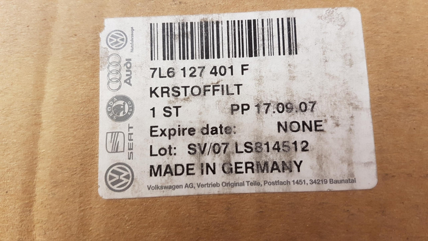 Original OE Volkswagen Kraftstofffilter 7L6127401F