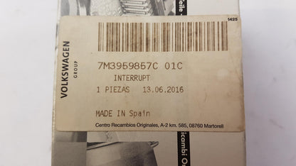 Original OE Volkswagen Fensterheberschalter 7M3959857C01C