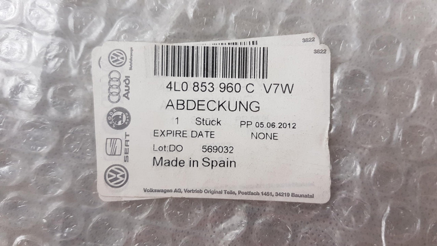 Original OE Volkswagen Tür Zierleiste 4L0853960CV7W