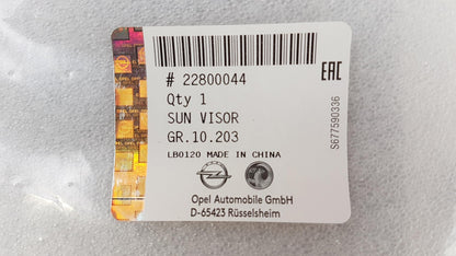 Original OE OPEL Sonnenblende 22800044