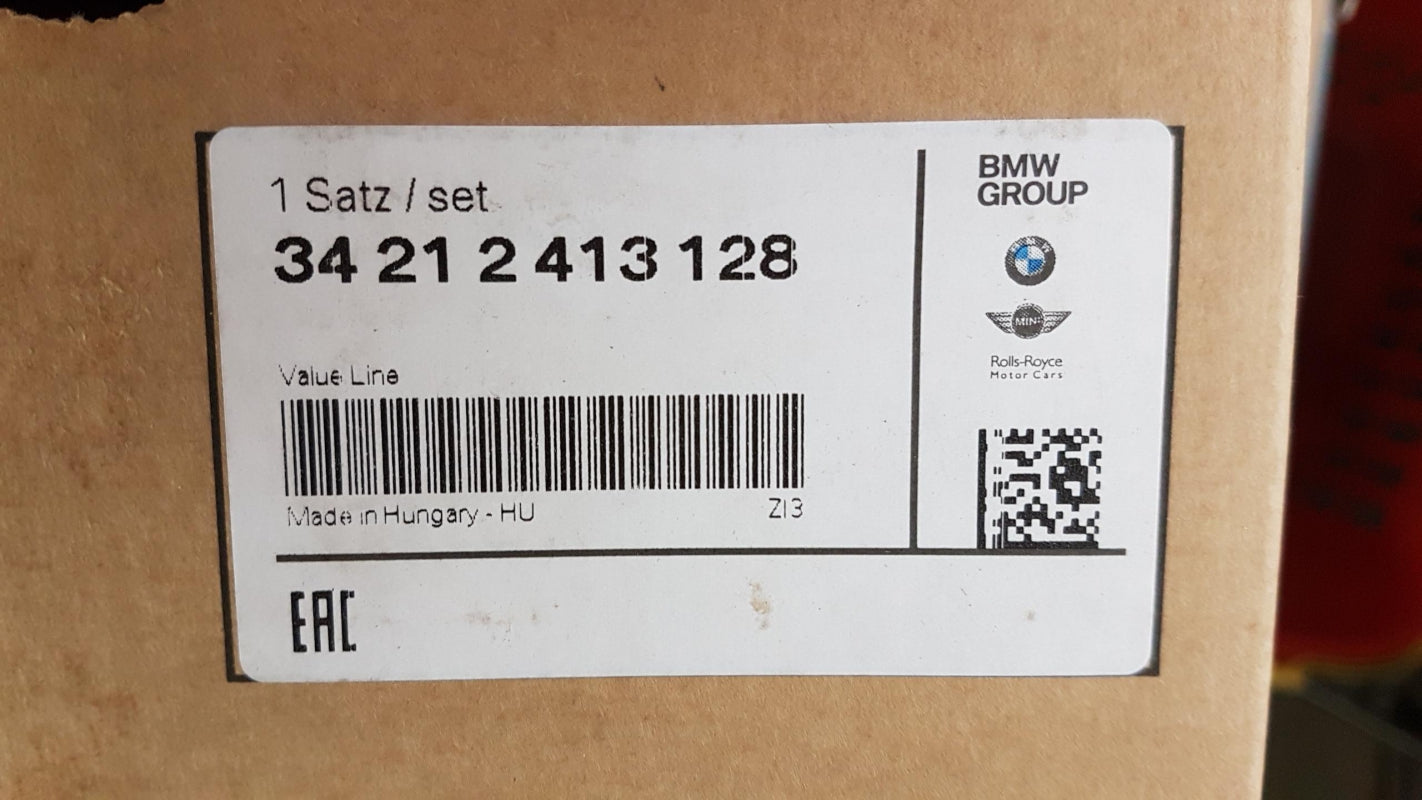 Original OE BMW Bremsbacke Reparatursatz 34212413128