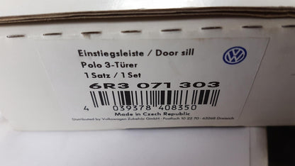 Original VW Polo Derby Vento V (6R/6C/61) Einstiegsleisten Satz 2 st 6R3071303