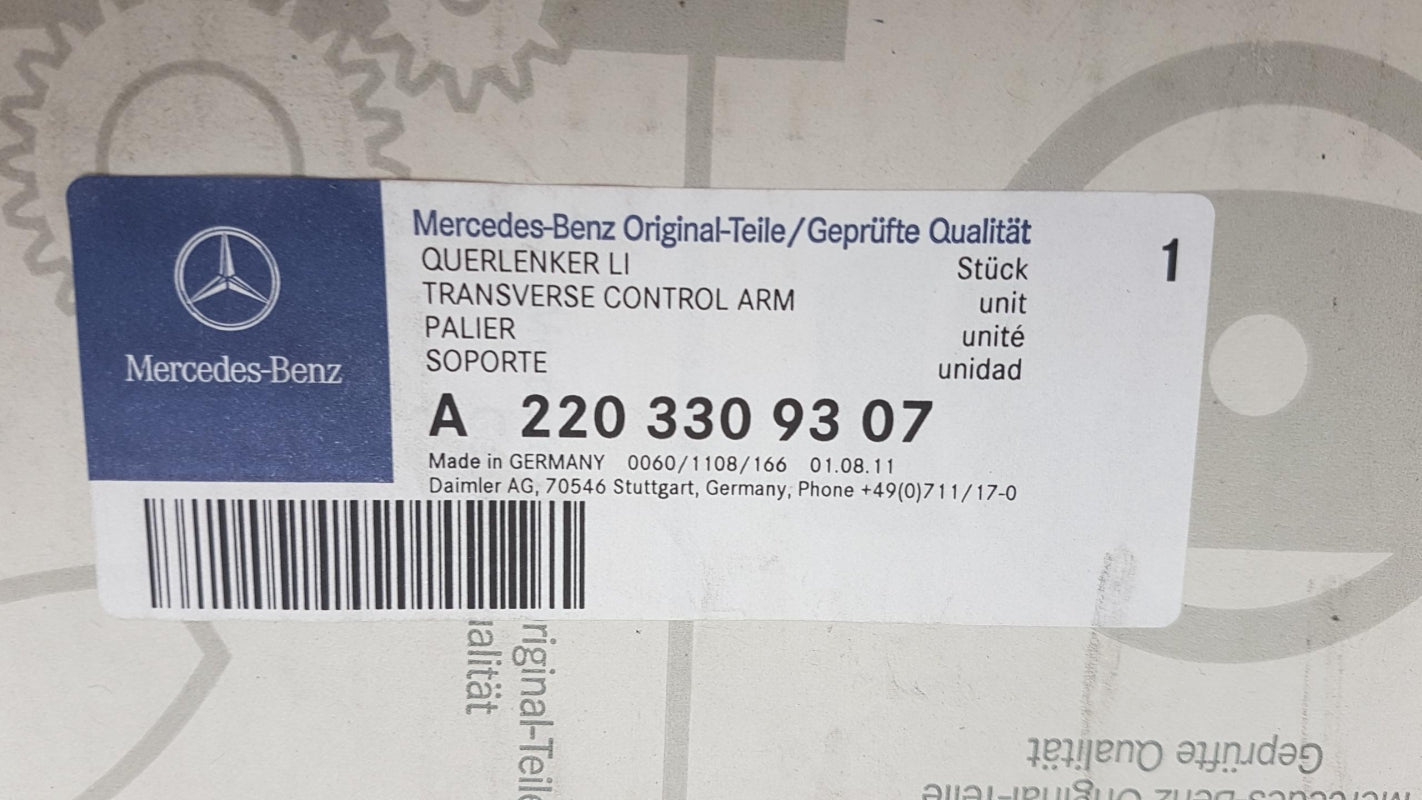 Original OE MERCEDES-BENZ Querlenker A2203309307
