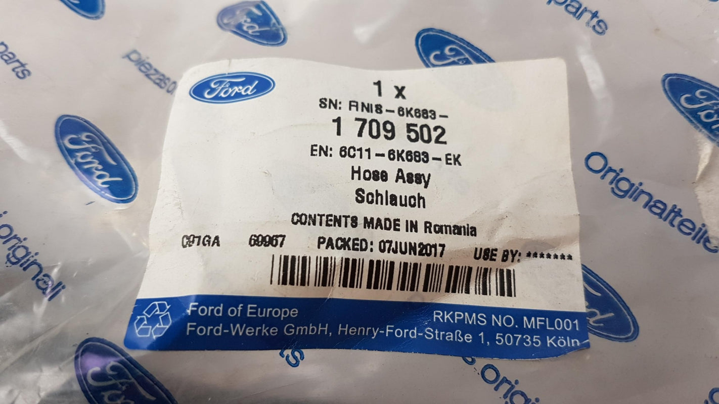 Original FORD Transit 2006- (TT9) 2.2 TDCi Ladeluftschlauch 1709502