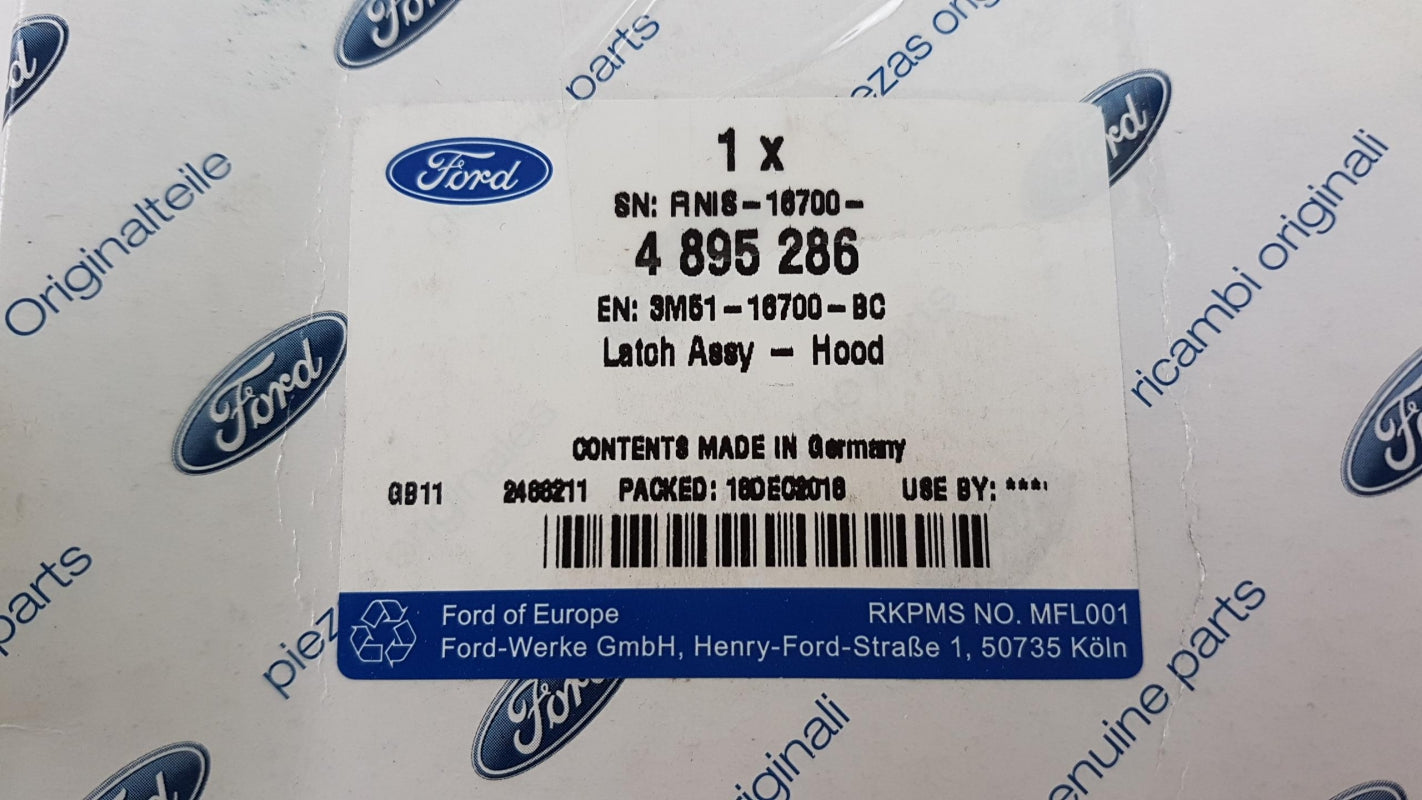 Original FORD C-Max I Focus II Kuga I Motorhaubenschloß 4895286