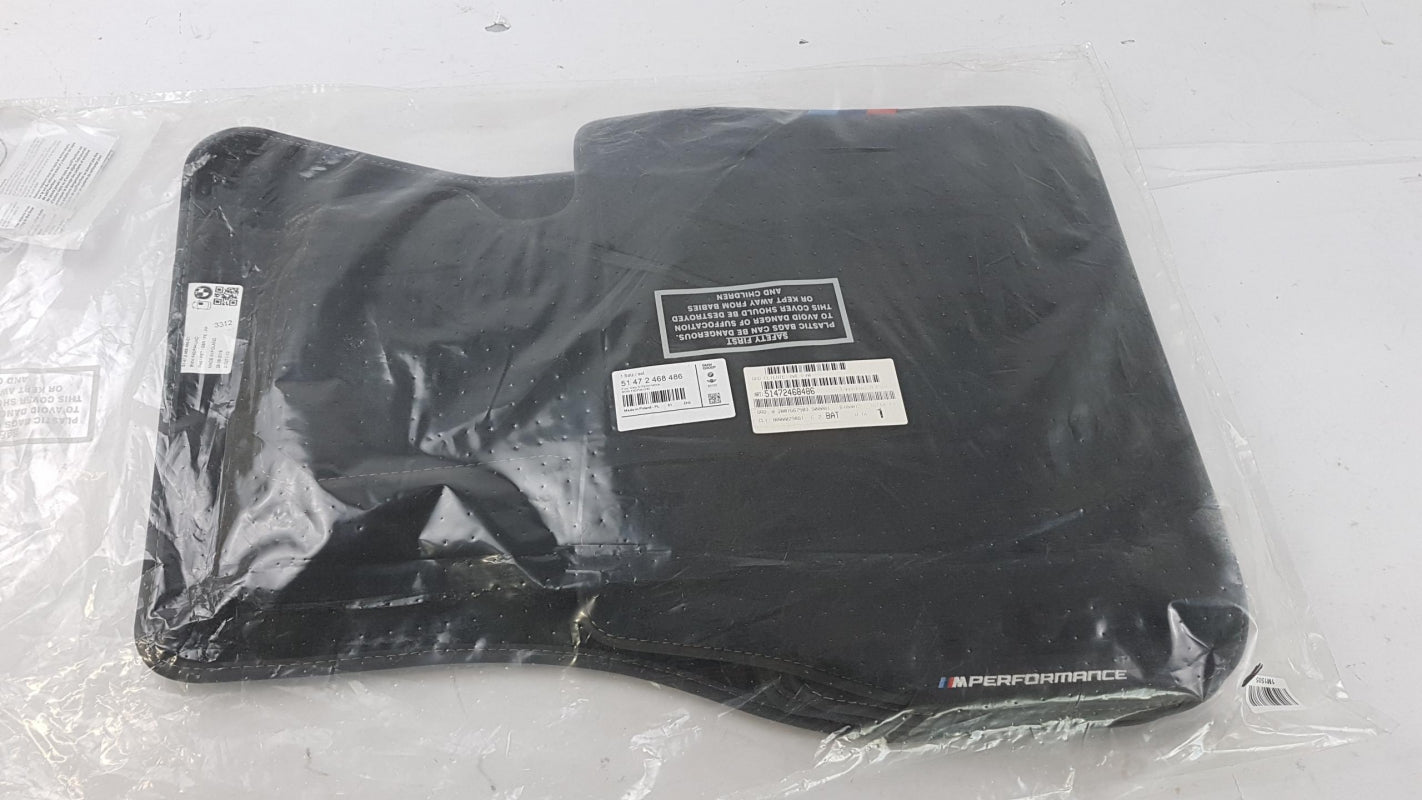 Original BMW 1' F40 2' F44 Fussmatten Set Velours M Performance 51472468486