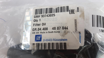 Original OE CHEVROLET Ölfilter 93743025