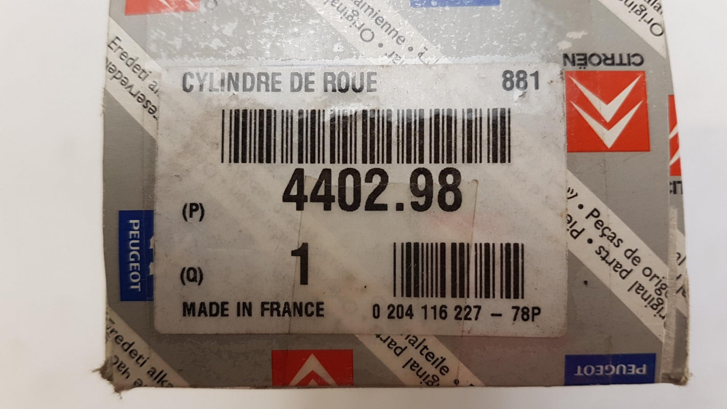 Original OE Peugeot Radbremszylinder 440298