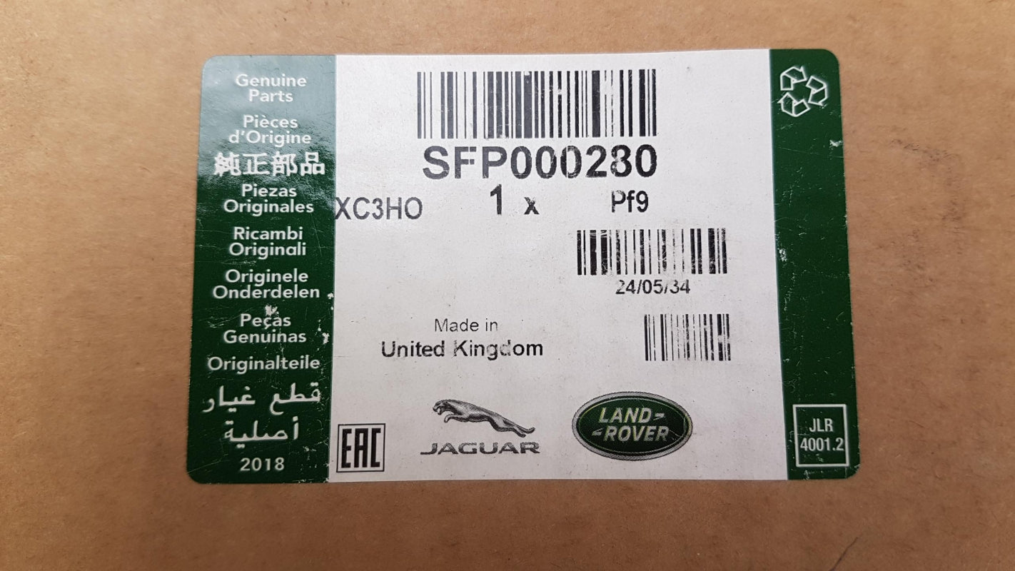 Original LAND ROVER Defender '87-'06 Bremsbeläge Bremsklötze hinten SFP000280