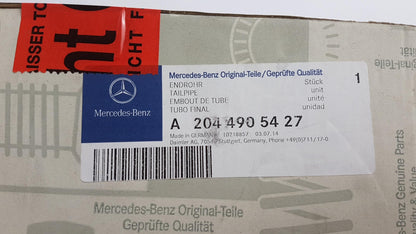 Original MERCEDES-BENZ W204 A207 C207 W212 Auspuffblende chrom A2044905427