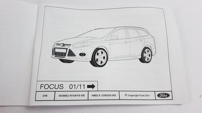 Original FORD Focus Estate C346 MK3 Anhängerkupplung Elektrosatz 1832037