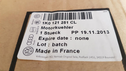Original OE Volkswagen Wasserkühler 1K0121251CL