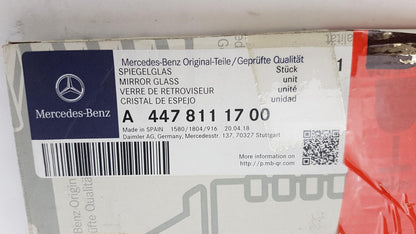 Original OE MERCEDES-BENZ Außenspiegelglas A4478111700