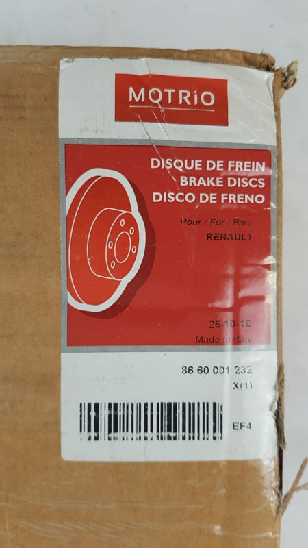 Original OE RENAULT Bremsscheibensatz (2 Stück) 8660001232