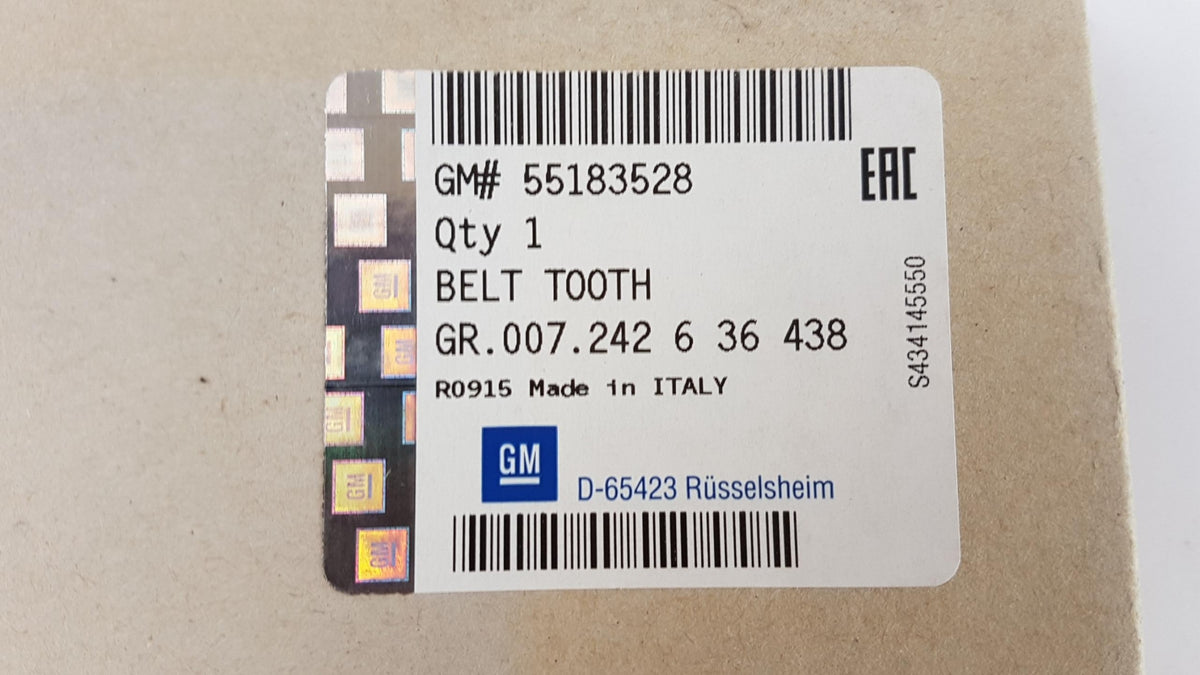 Original OE OPEL Zahnriemen 55183528