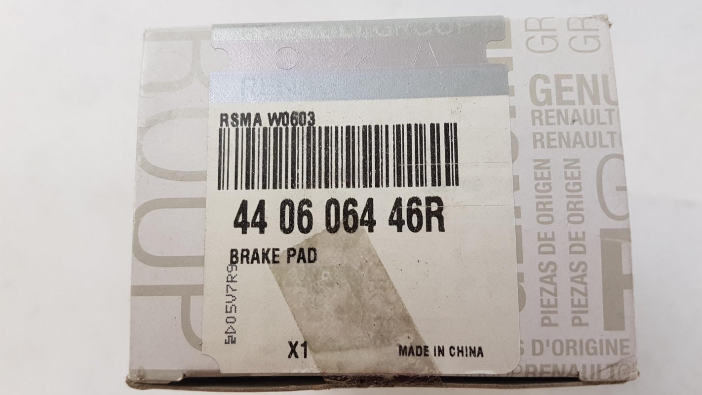 Original RENAULT Koleos II Bremsbeläge Hinten 440606446R