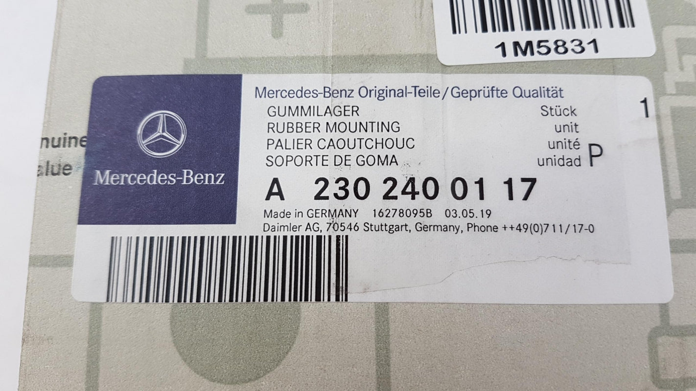 Original OE MERCEDES-BENZ Motorlager A2302400117