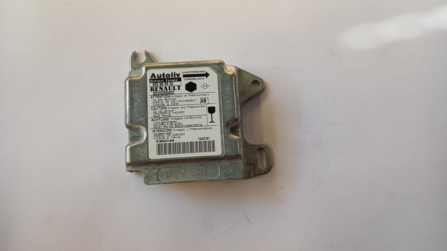 Original OE RENAULT Airbag Steuergerät 8200098402