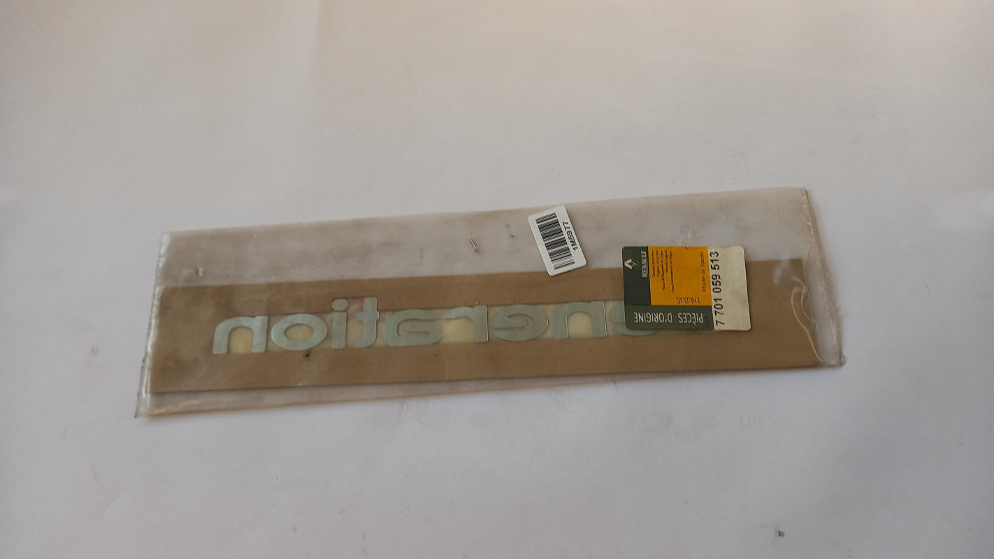 Original OE RENAULT Emblem Plakette 7701059513