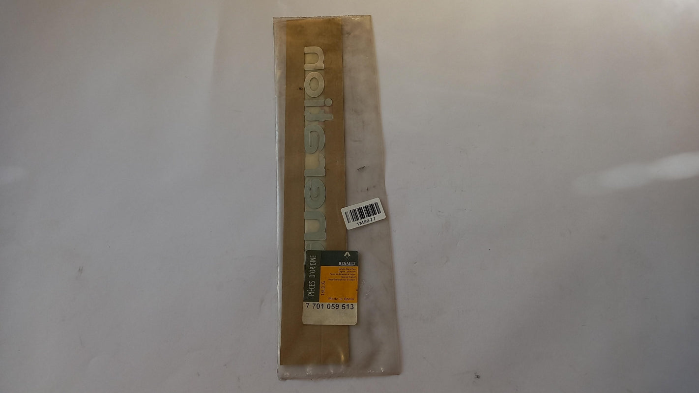 Original OE RENAULT Emblem Plakette 7701059513