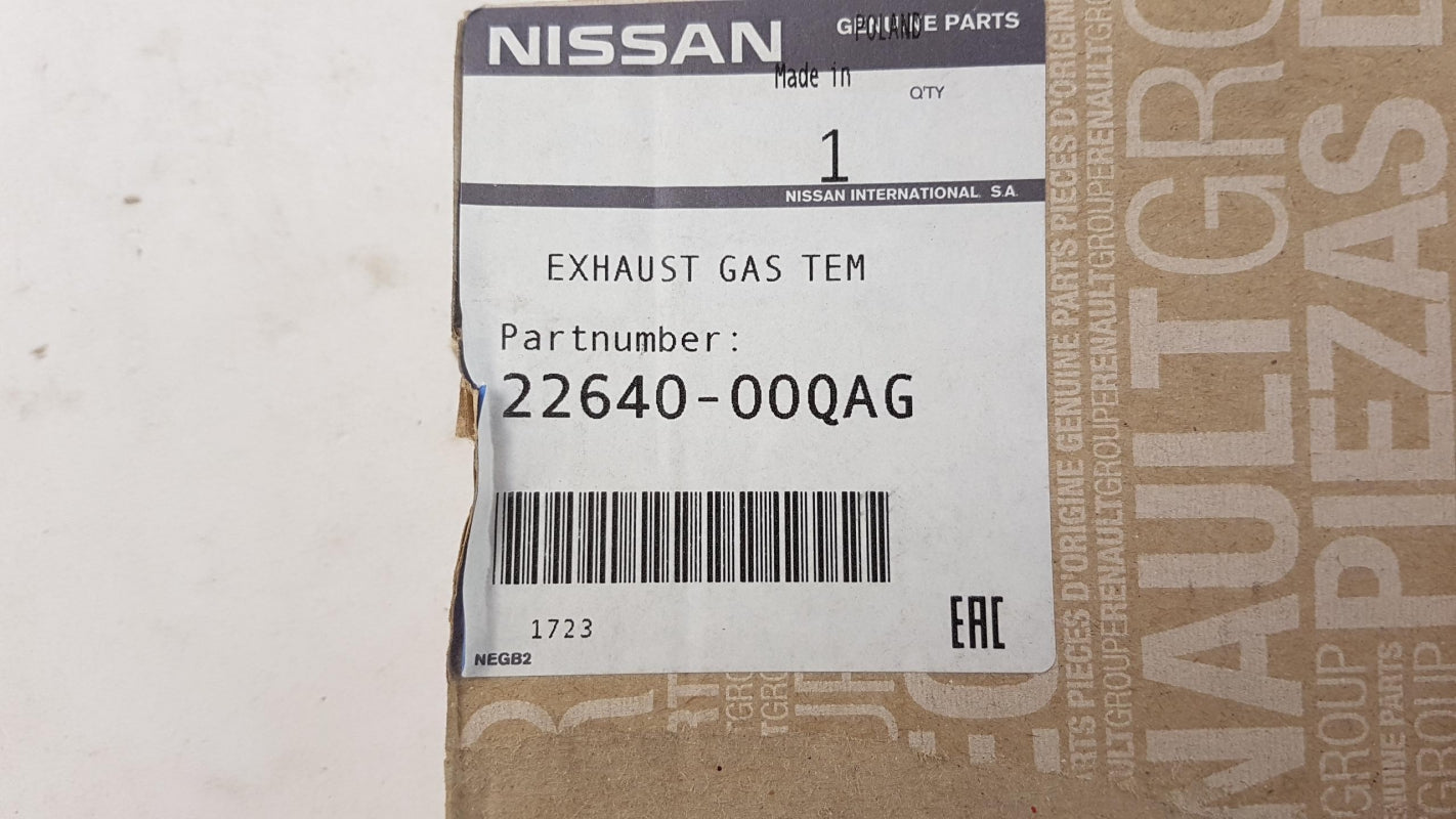 Original OE NISSAN Abgastemperaturgeber 2264000QAG
